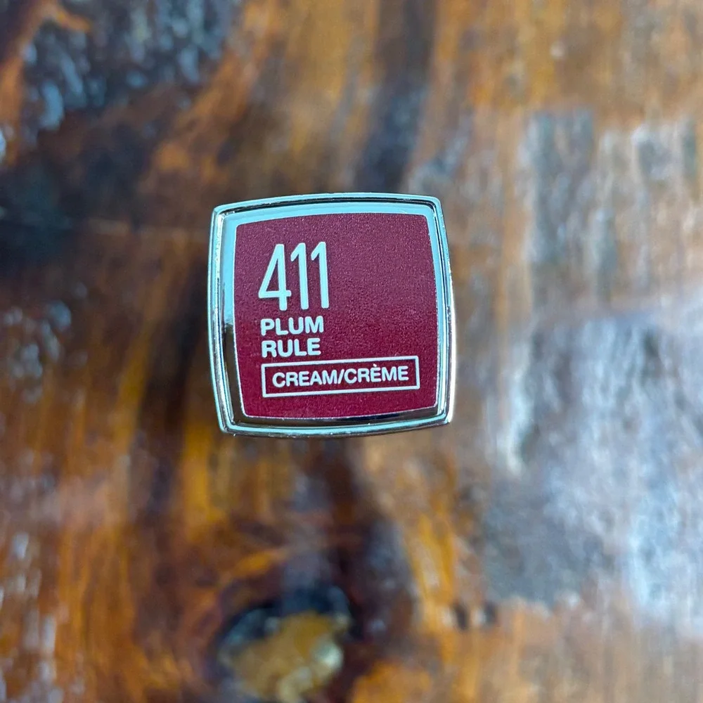Maybelline Color Sensational Cream Lipstick‎ 411 Plum Rule 0.15oz New